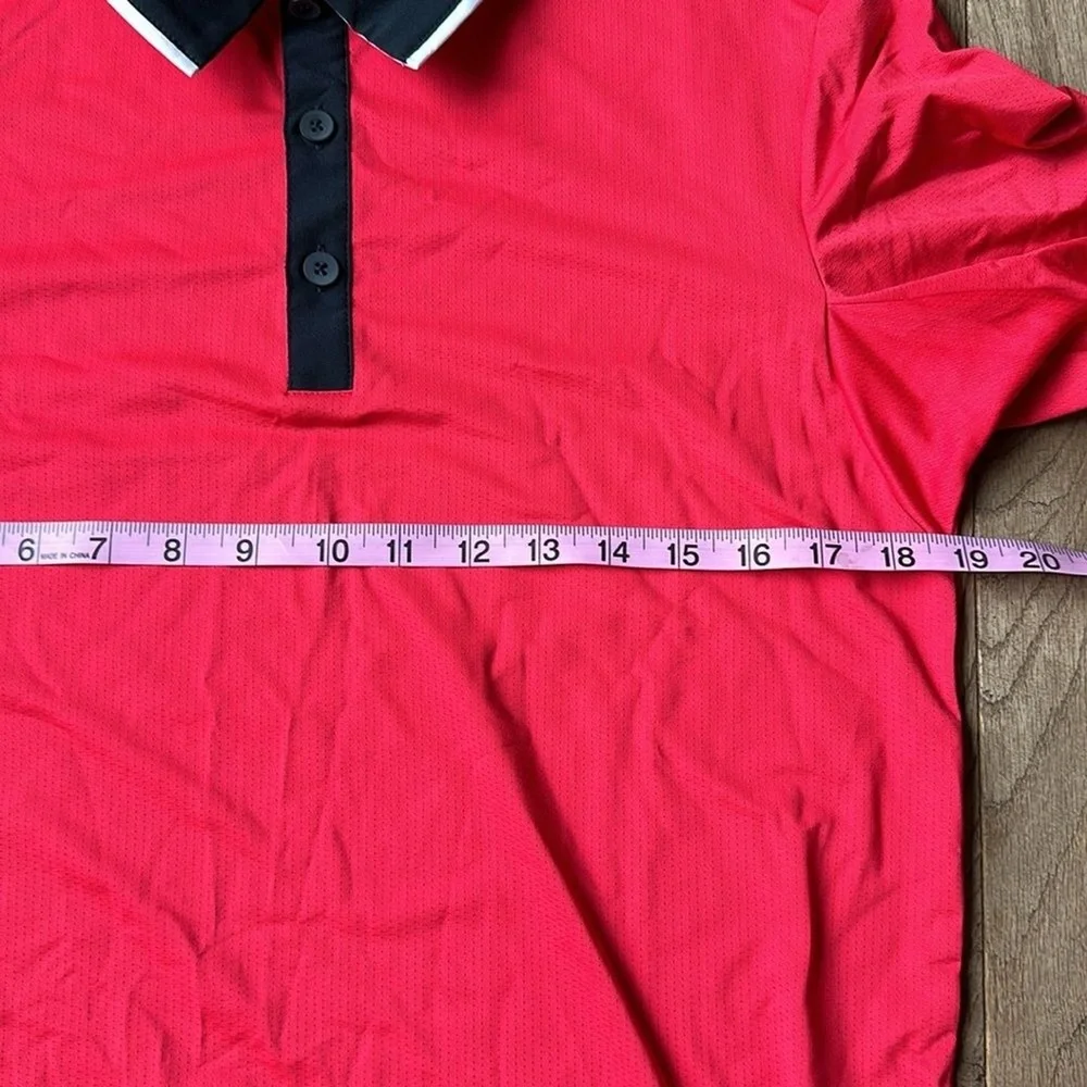 NWT Adidas Golf‎ Men's Red Climacool Performance Polo Size S